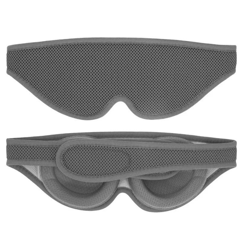 Soft Slim Sleep Mask 100% Blackout 3D Eye Mask Zero Eye Pressure Adjustable Sleeping Mask for Women Men Sleeping Aid