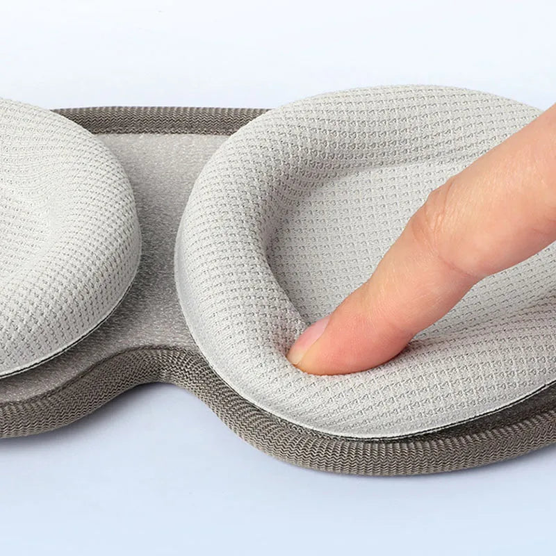 Soft Slim Sleep Mask 100% Blackout 3D Eye Mask Zero Eye Pressure Adjustable Sleeping Mask for Women Men Sleeping Aid