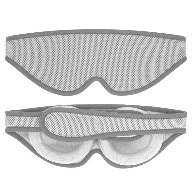 Soft Slim Sleep Mask 100% Blackout 3D Eye Mask Zero Eye Pressure Adjustable Sleeping Mask for Women Men Sleeping Aid